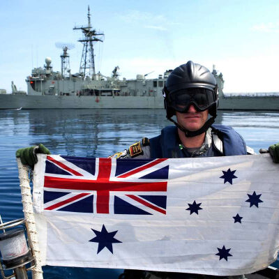 australian-military-with-flag